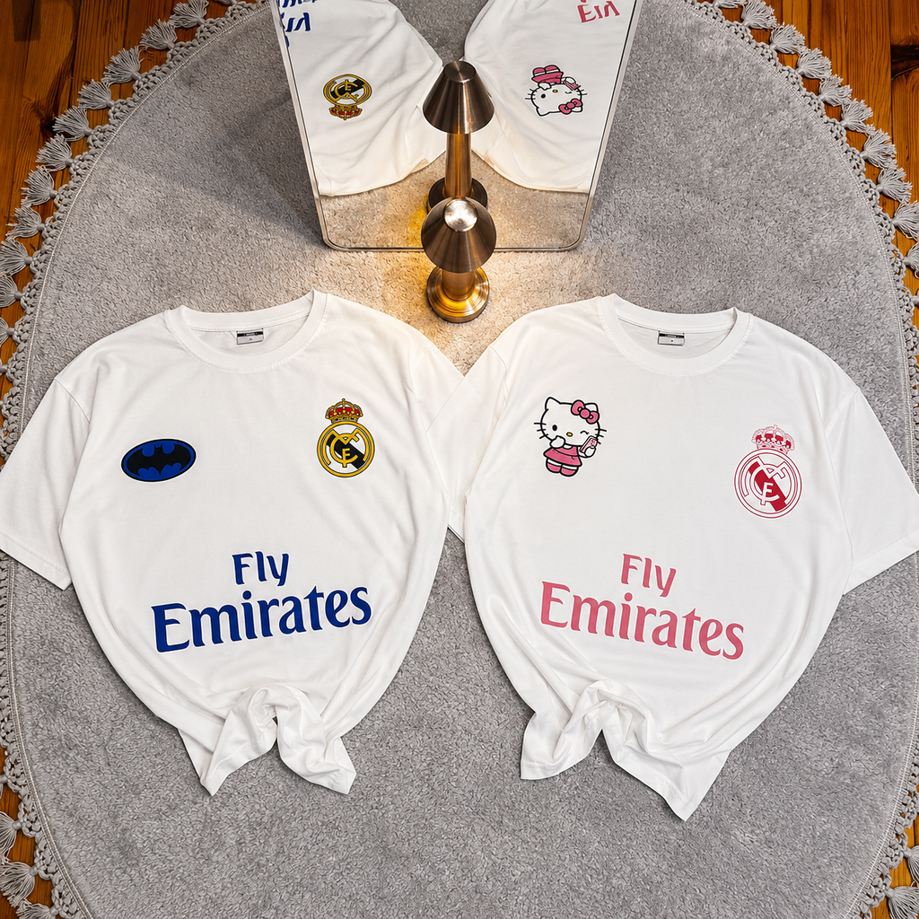 T-shirt real madrid for couple 💖