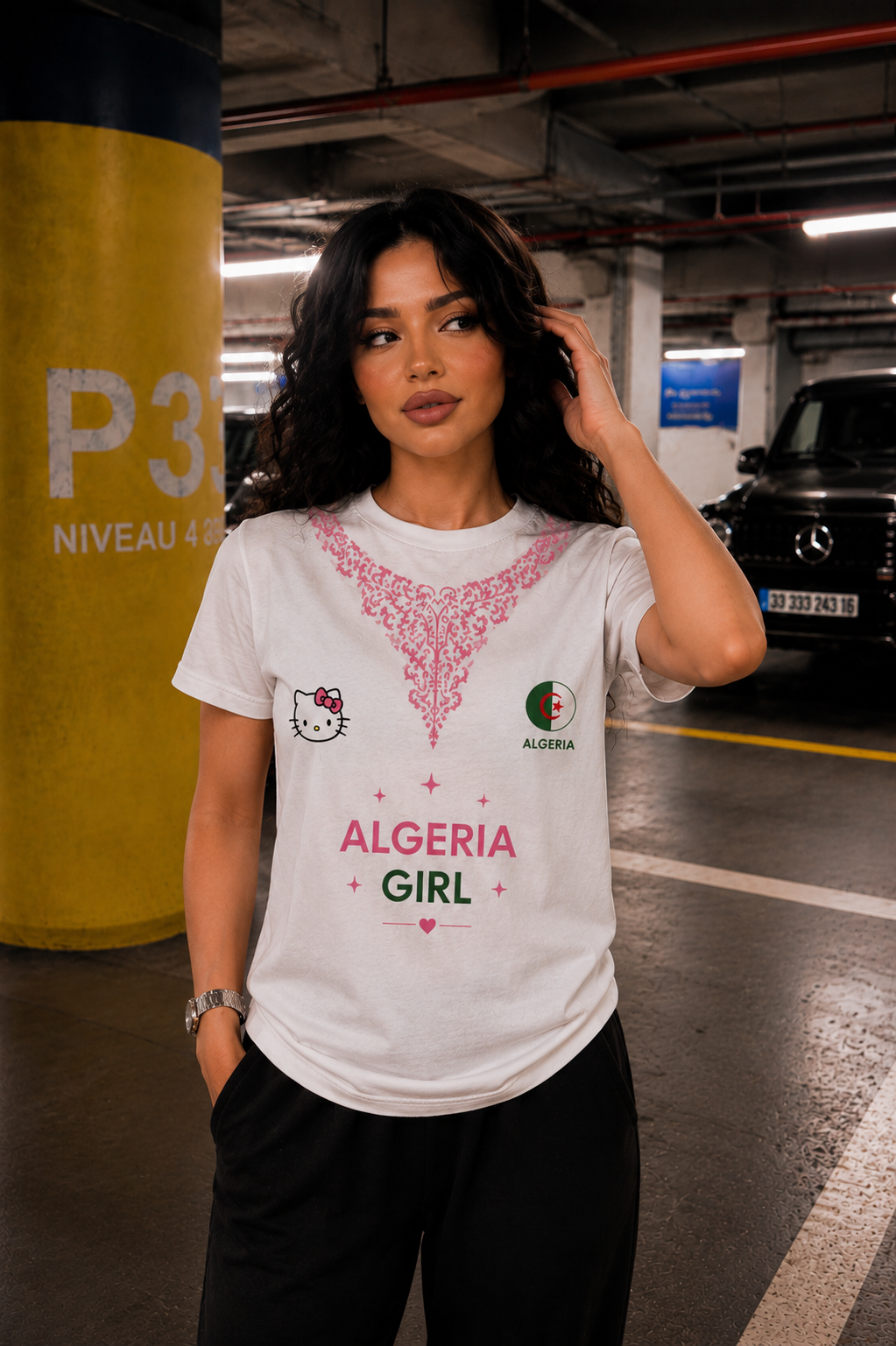 T-SHIRT ALGIER & HELLO KETTY